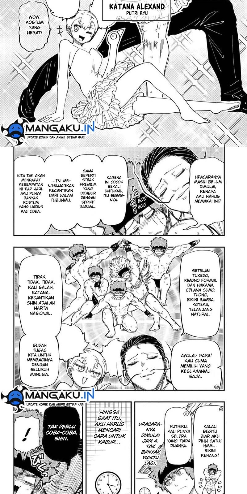 Mission: Yozakura Family Chapter 195 - halaman 2