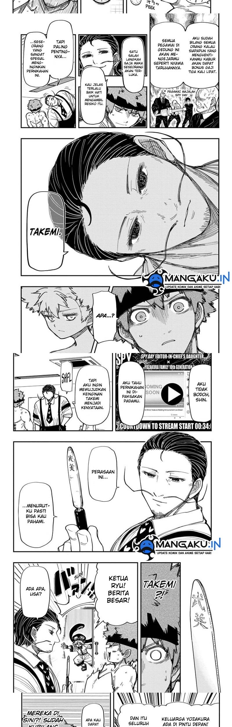 Mission: Yozakura Family Chapter 195 - halaman 3