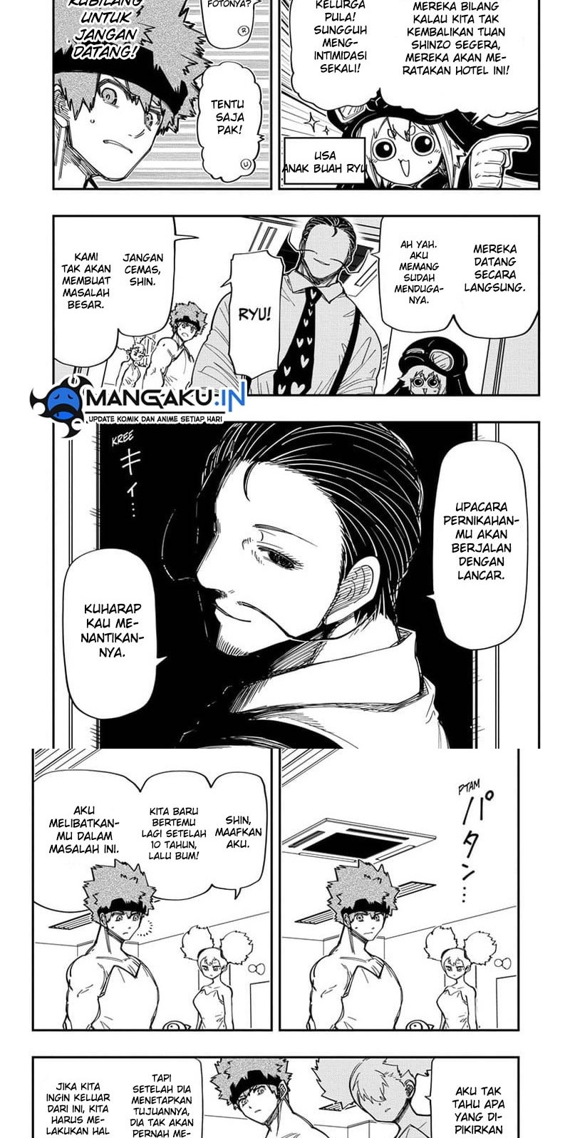 Mission: Yozakura Family Chapter 195 - halaman 4