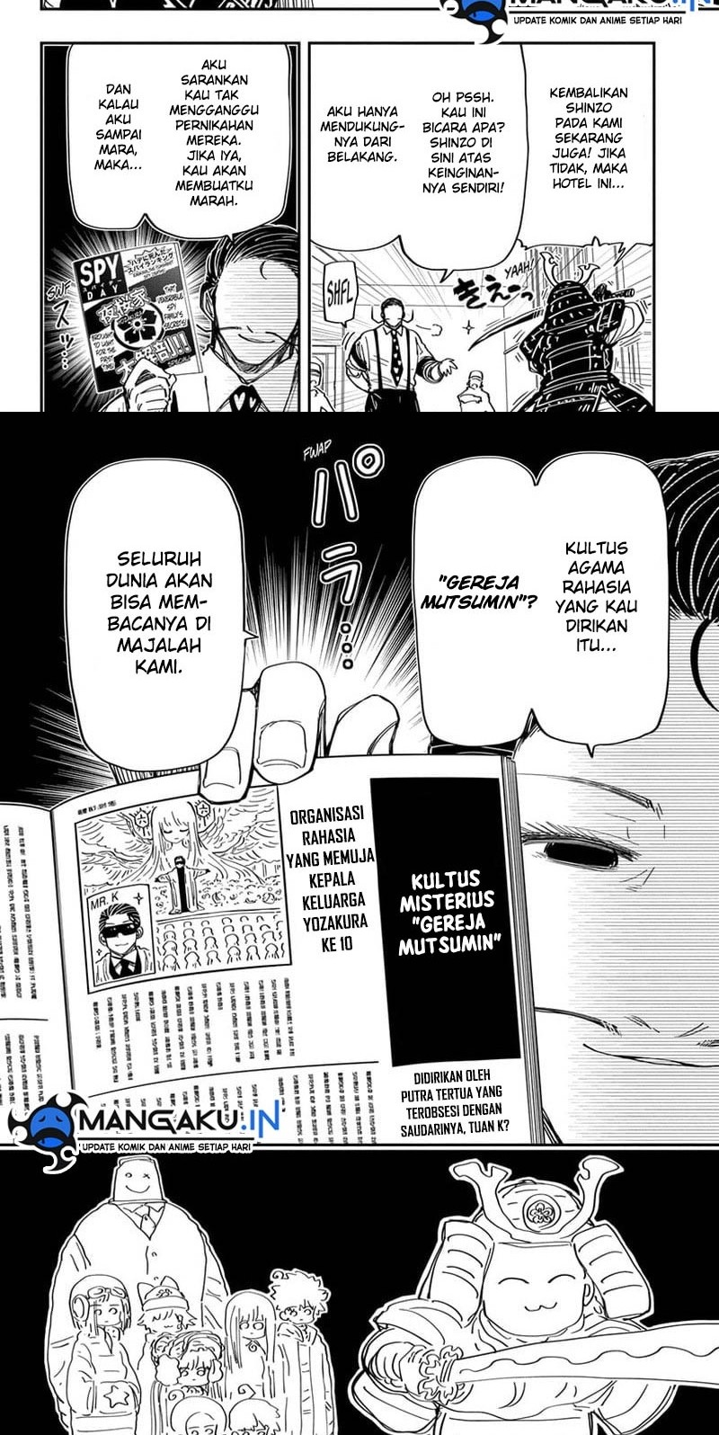 Mission: Yozakura Family Chapter 195 - halaman 6