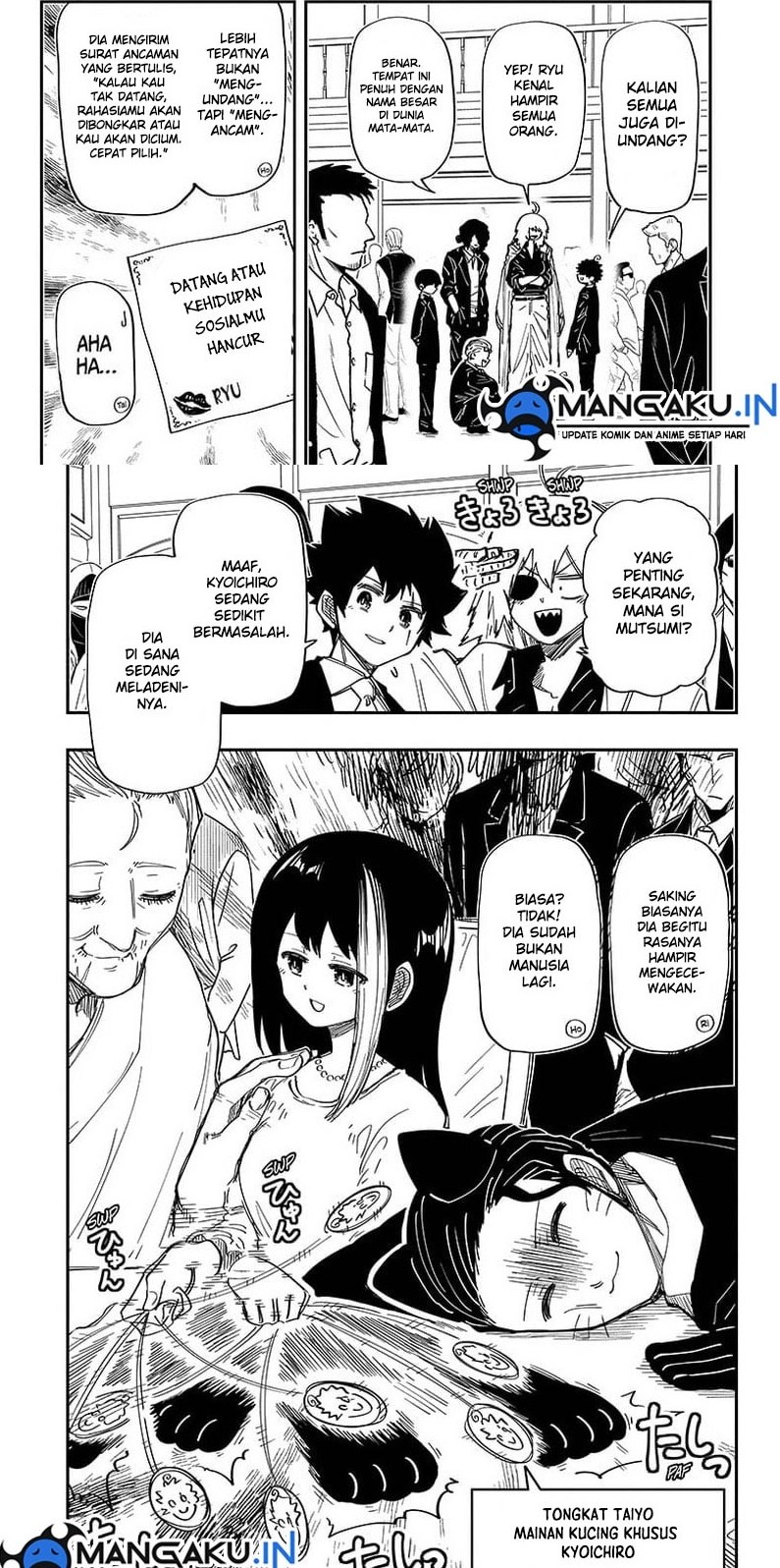 Mission: Yozakura Family Chapter 196 - halaman 2