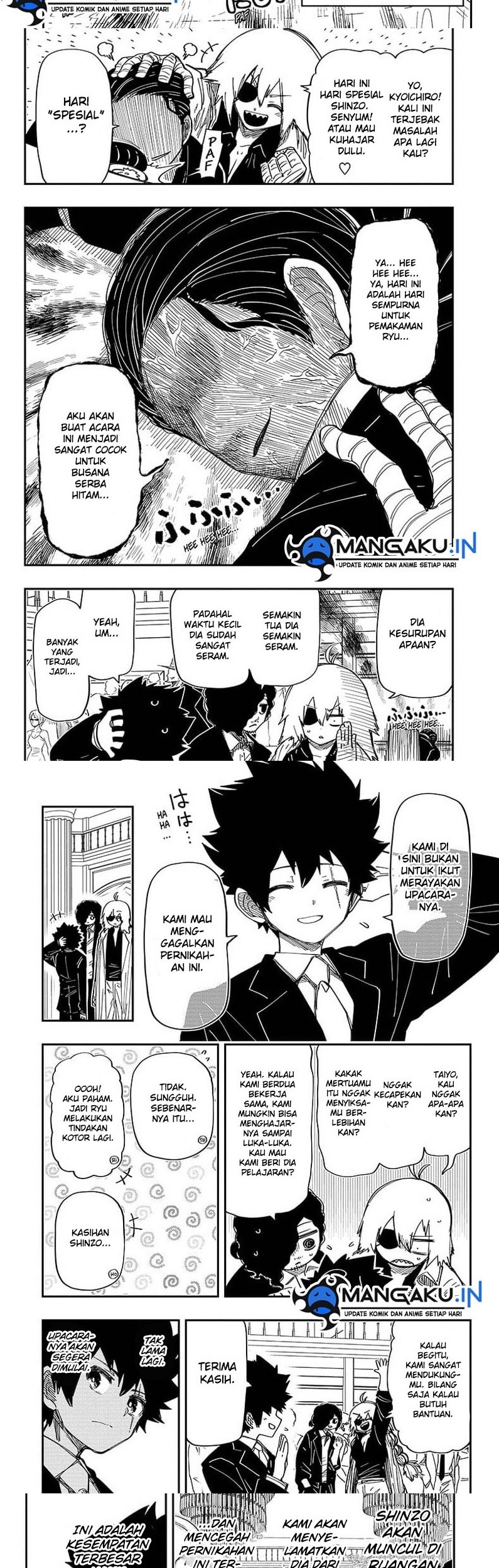 Mission: Yozakura Family Chapter 196 - halaman 3