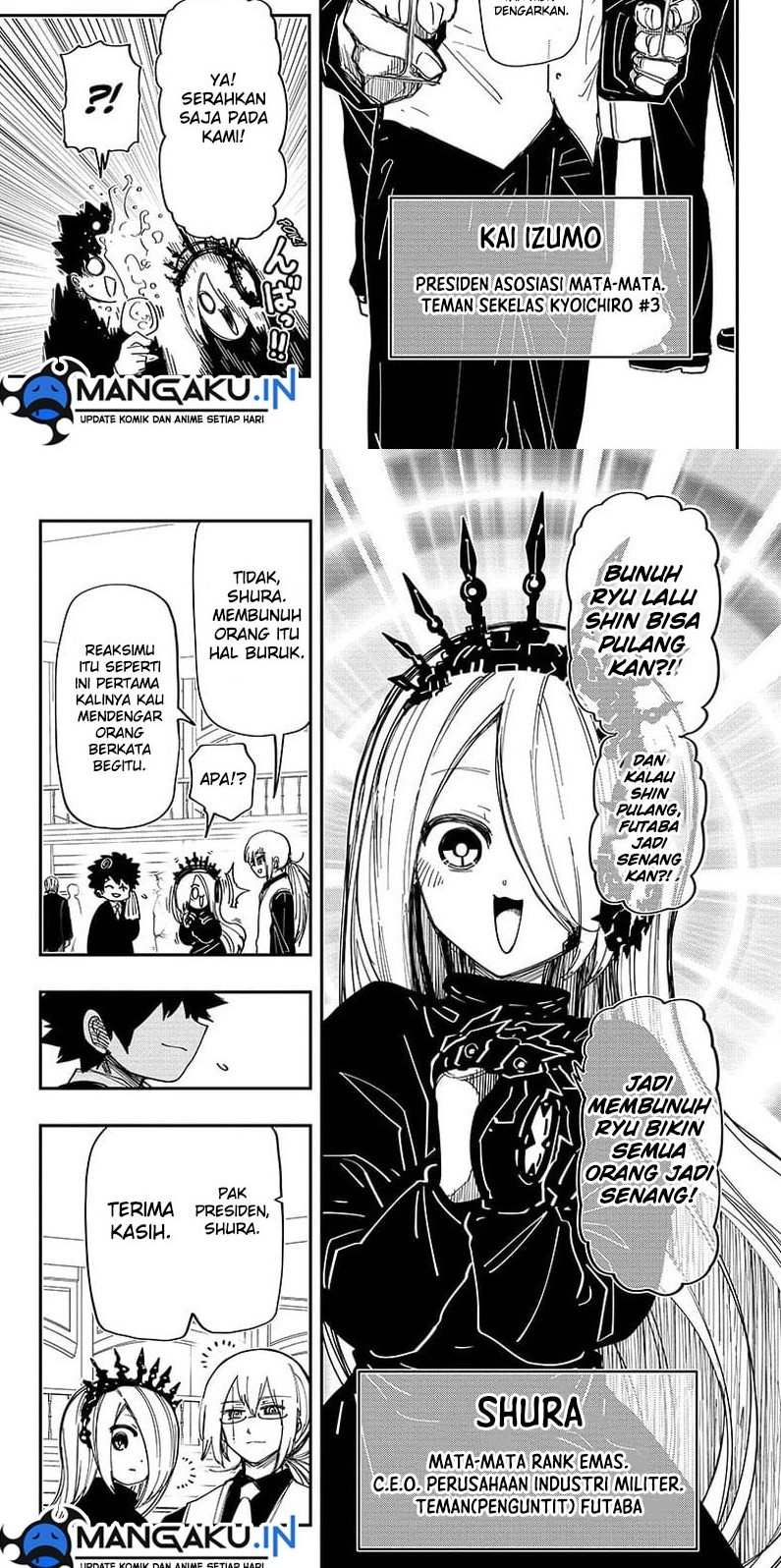 Mission: Yozakura Family Chapter 196 - halaman 6