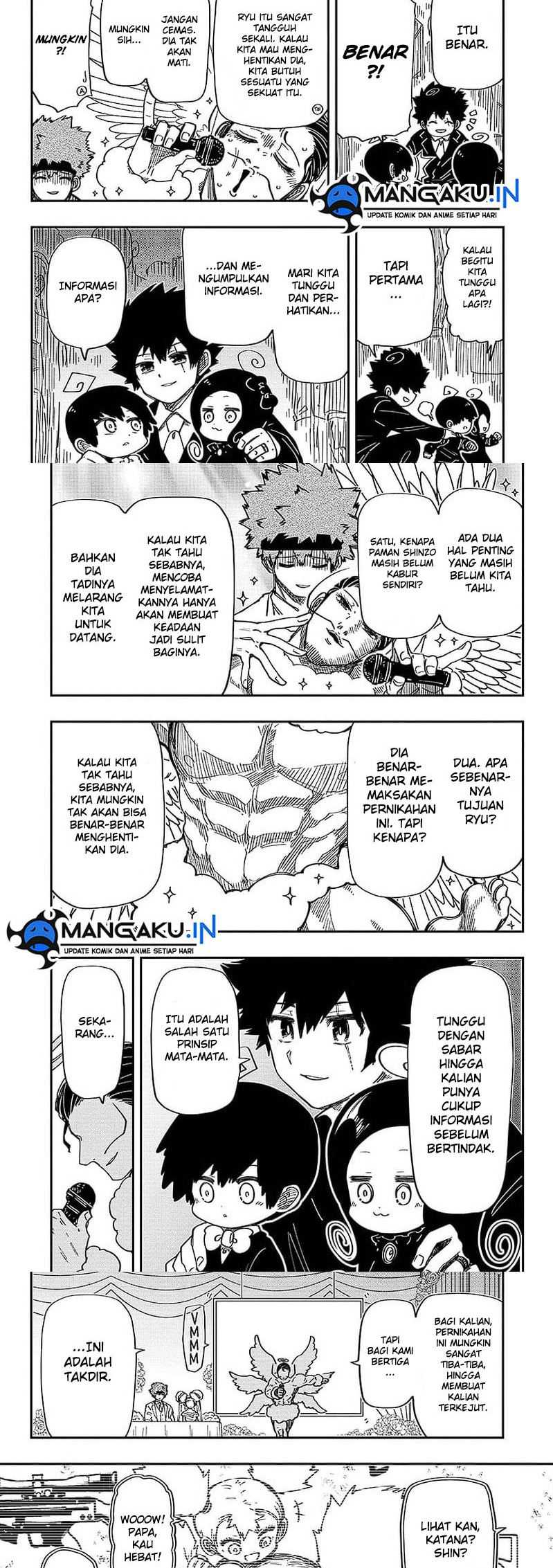 Mission: Yozakura Family Chapter 197 - halaman 4