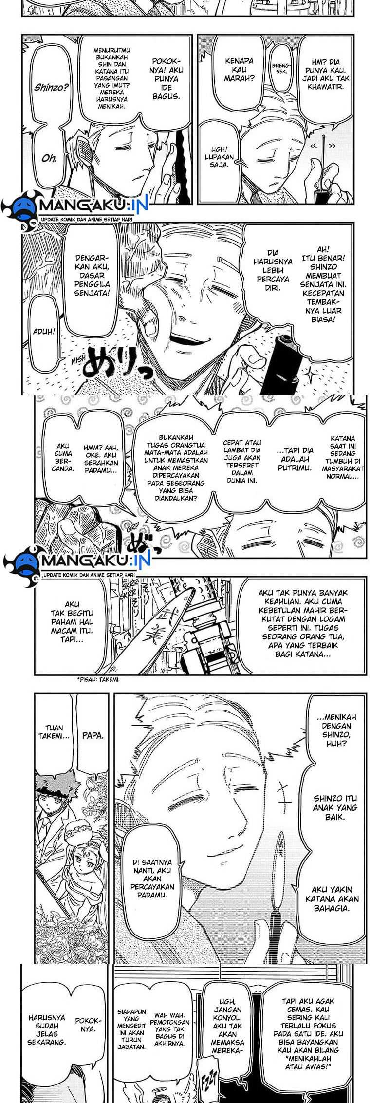 Mission: Yozakura Family Chapter 197 - halaman 6
