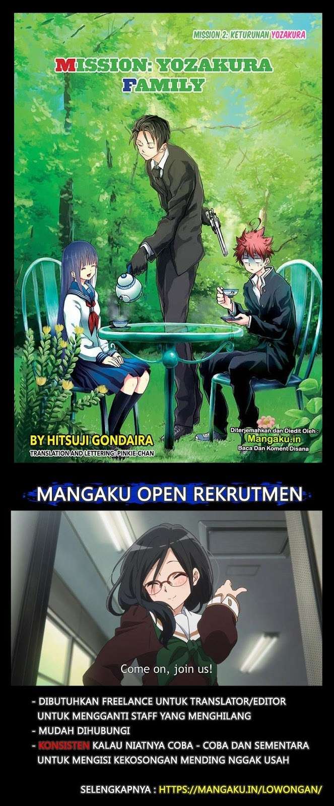 Mission: Yozakura Family Chapter 2 - halaman 2