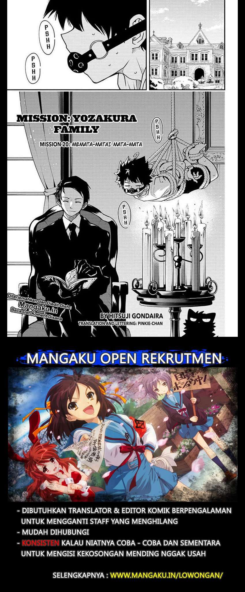 Mission: Yozakura Family Chapter 20 - halaman 2