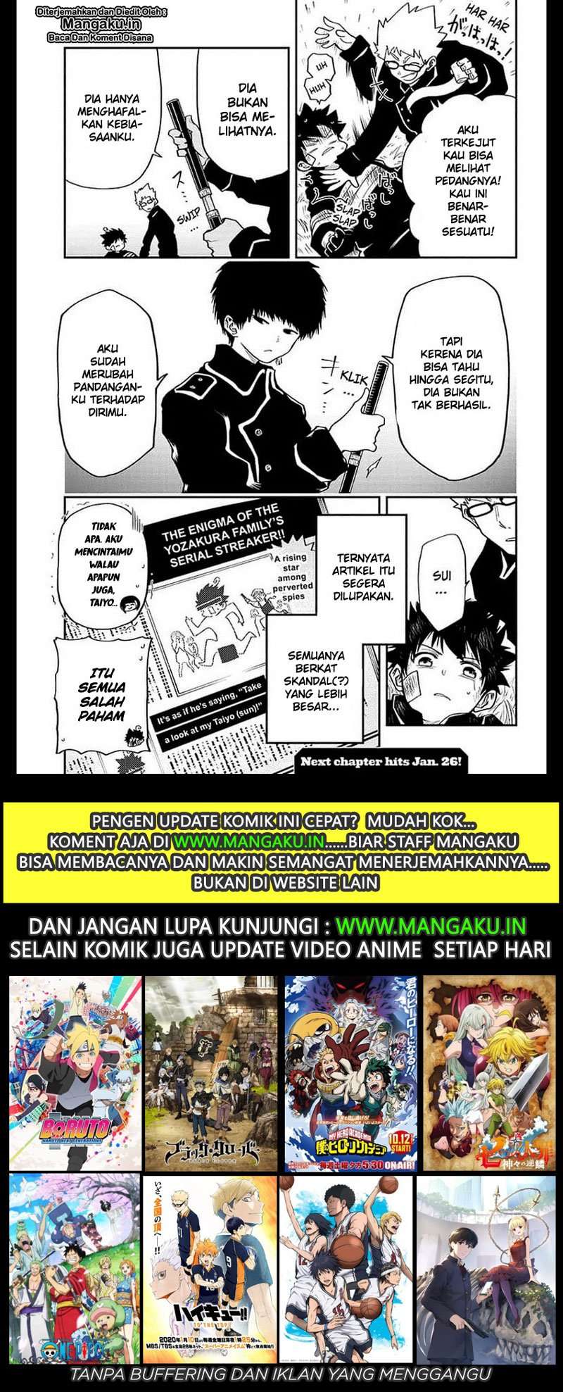 Mission: Yozakura Family Chapter 20 - halaman 20
