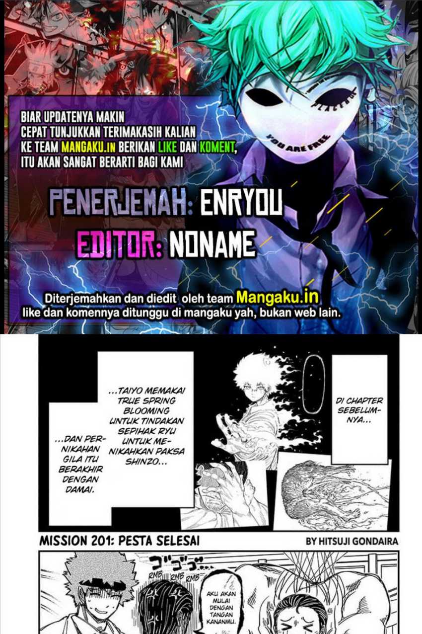 Mission: Yozakura Family Chapter 201 - halaman 1