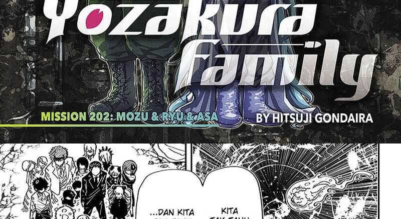 Mission: Yozakura Family Chapter 202 - halaman 4