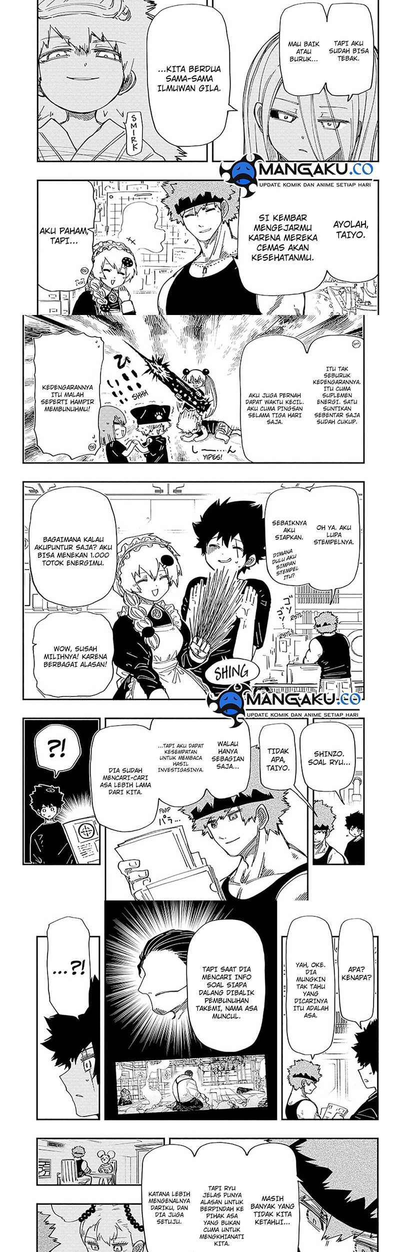 Mission: Yozakura Family Chapter 203 - halaman 5