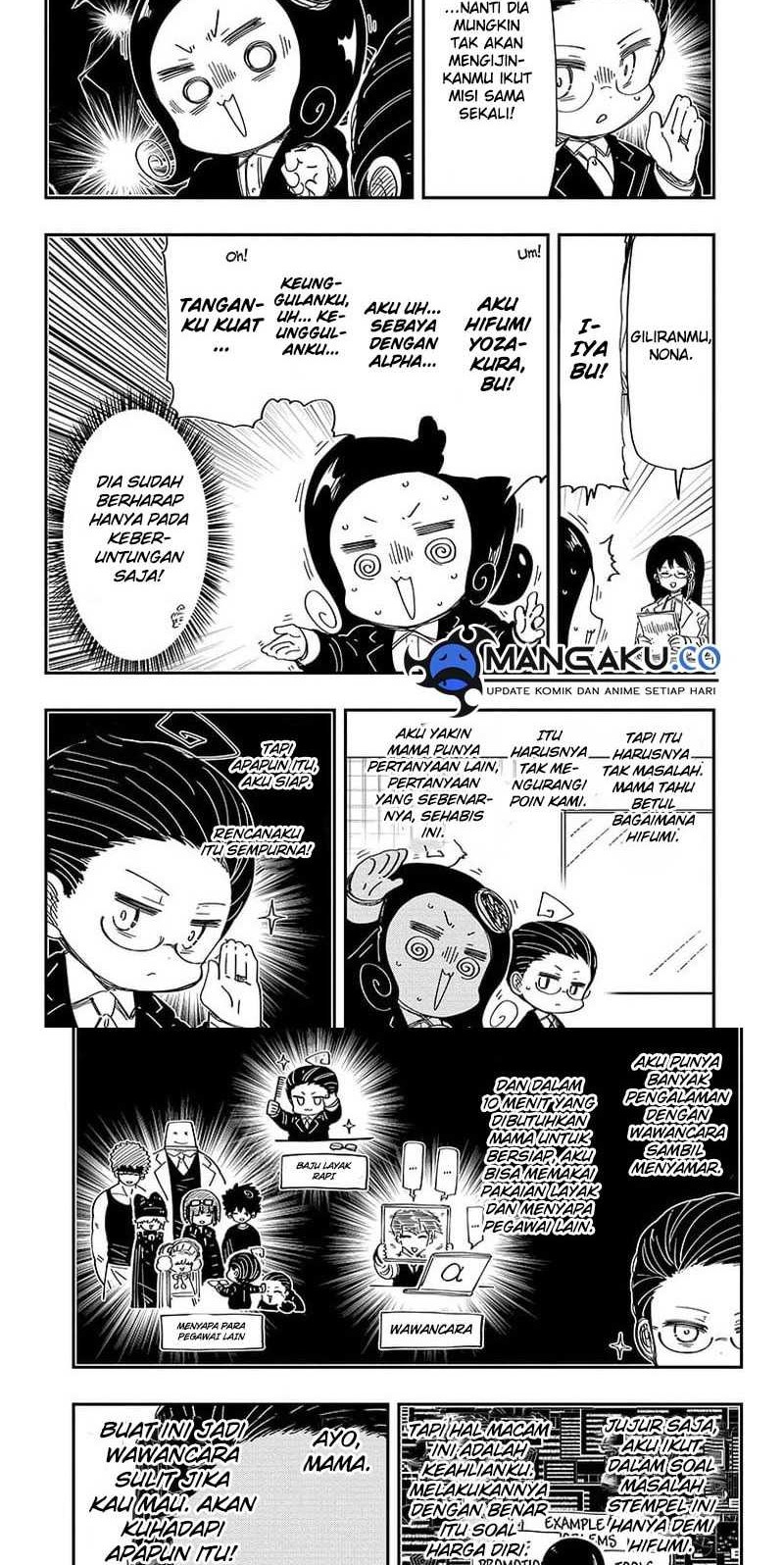 Mission: Yozakura Family Chapter 205 - halaman 4