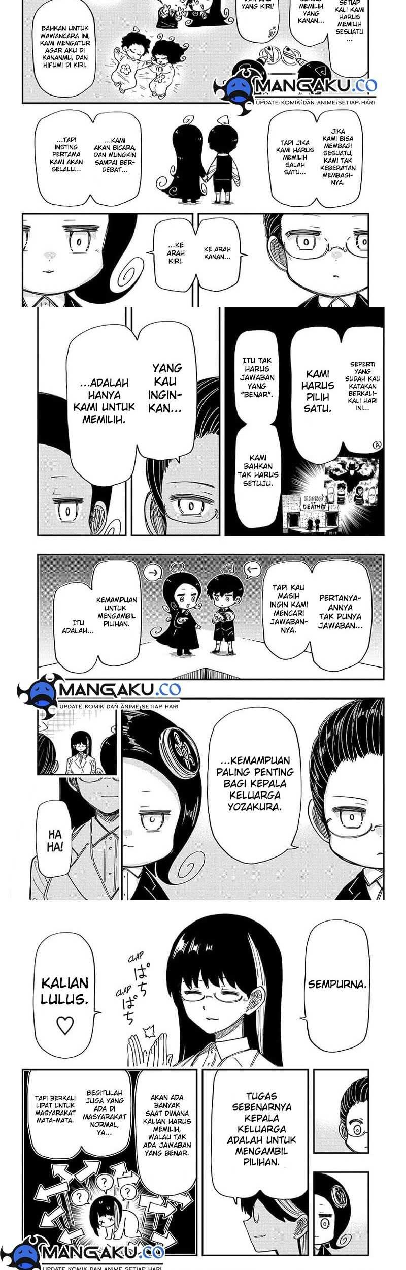 Mission: Yozakura Family Chapter 205 - halaman 9