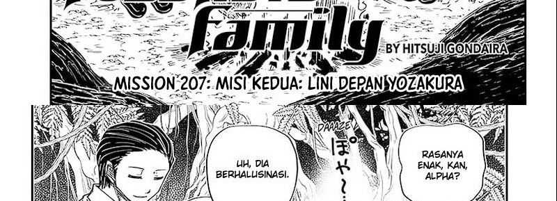 Mission: Yozakura Family Chapter 207 - halaman 6