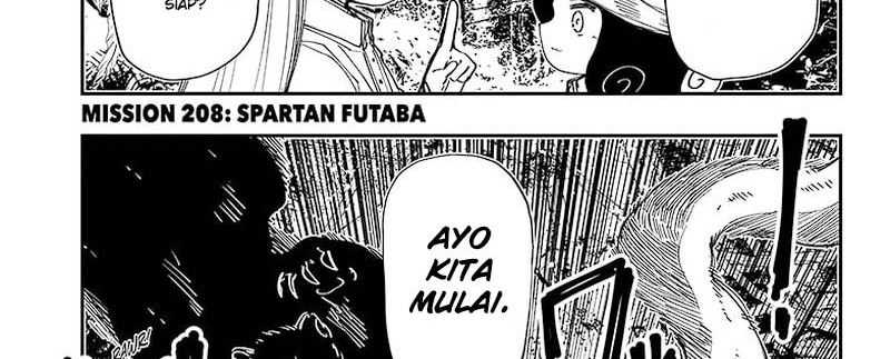Mission: Yozakura Family Chapter 208 - halaman 3