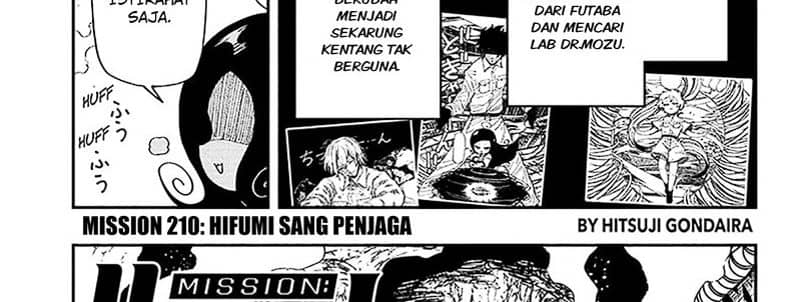 Mission: Yozakura Family Chapter 210 - halaman 3