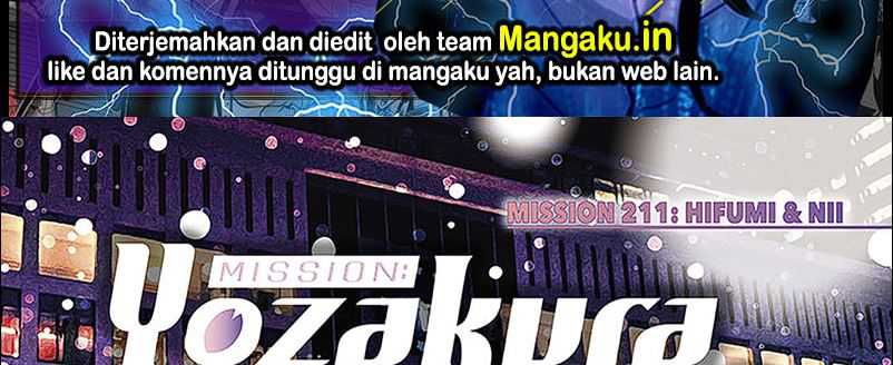Mission: Yozakura Family Chapter 211 - halaman 2