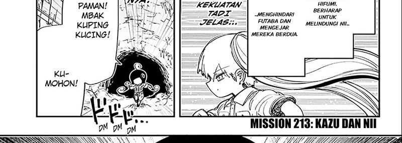 Mission: Yozakura Family Chapter 213 - halaman 3