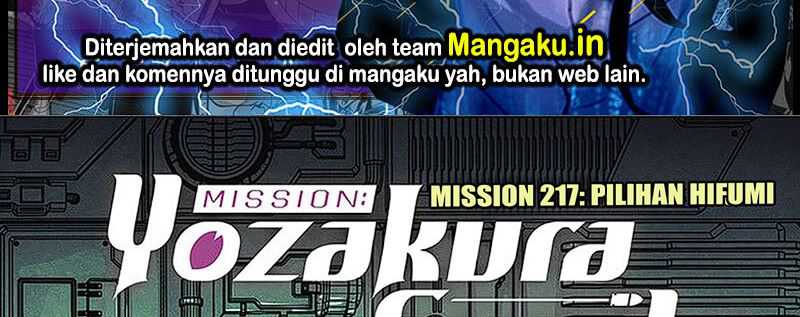 Mission: Yozakura Family Chapter 217 - halaman 2