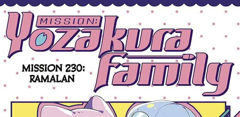 Mission: Yozakura Family Chapter 230 - halaman 3