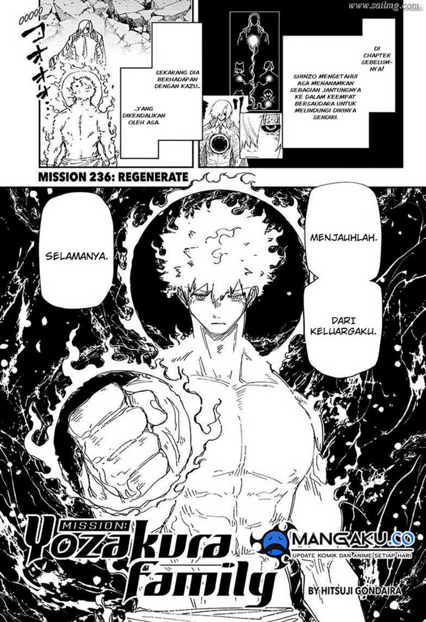 Mission: Yozakura Family Chapter 236 - halaman 2