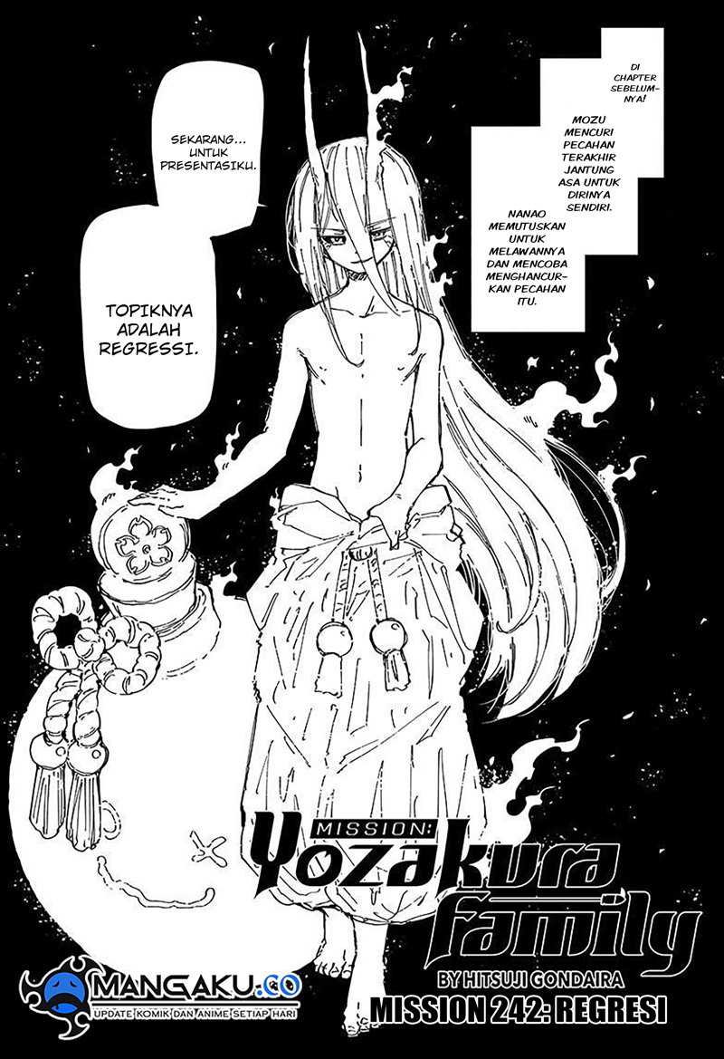 Mission: Yozakura Family Chapter 242 - halaman 2