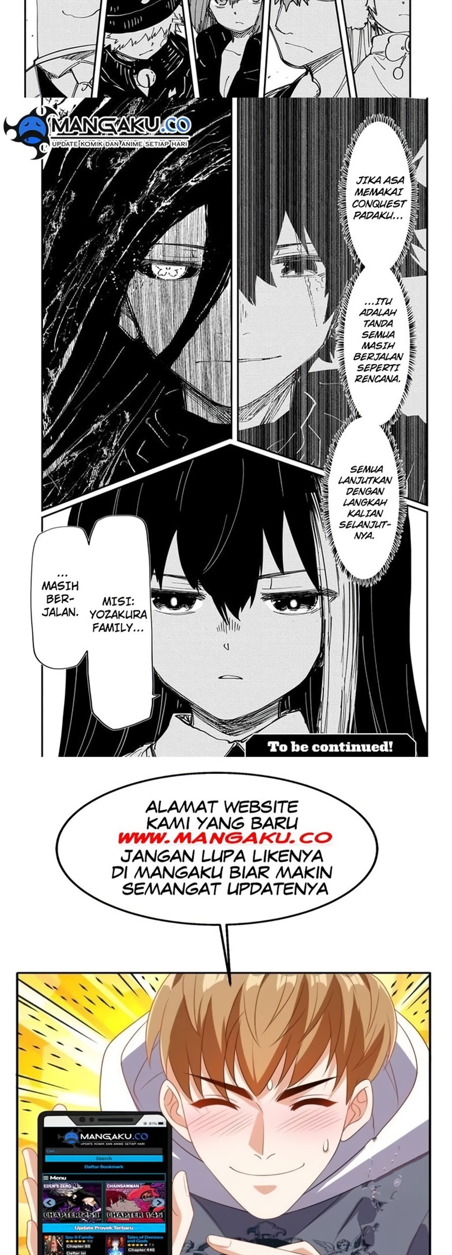 Mission: Yozakura Family Chapter 245 - halaman 11