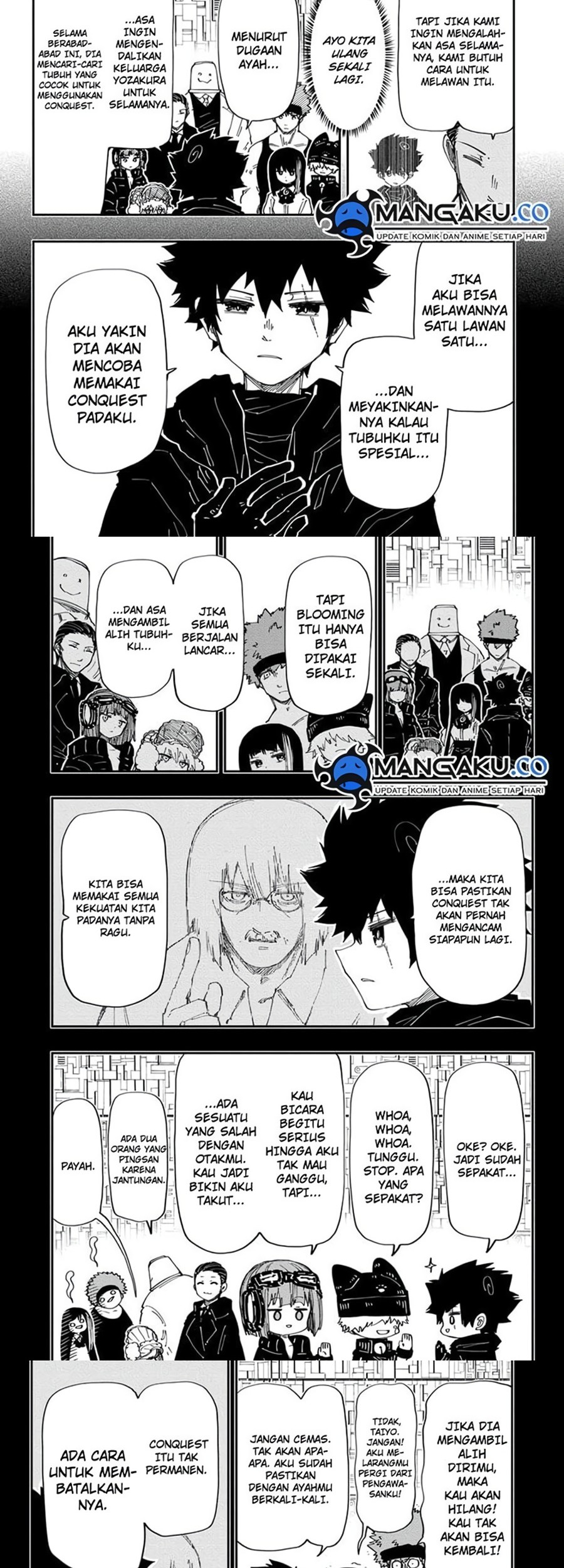 Mission: Yozakura Family Chapter 245 - halaman 2