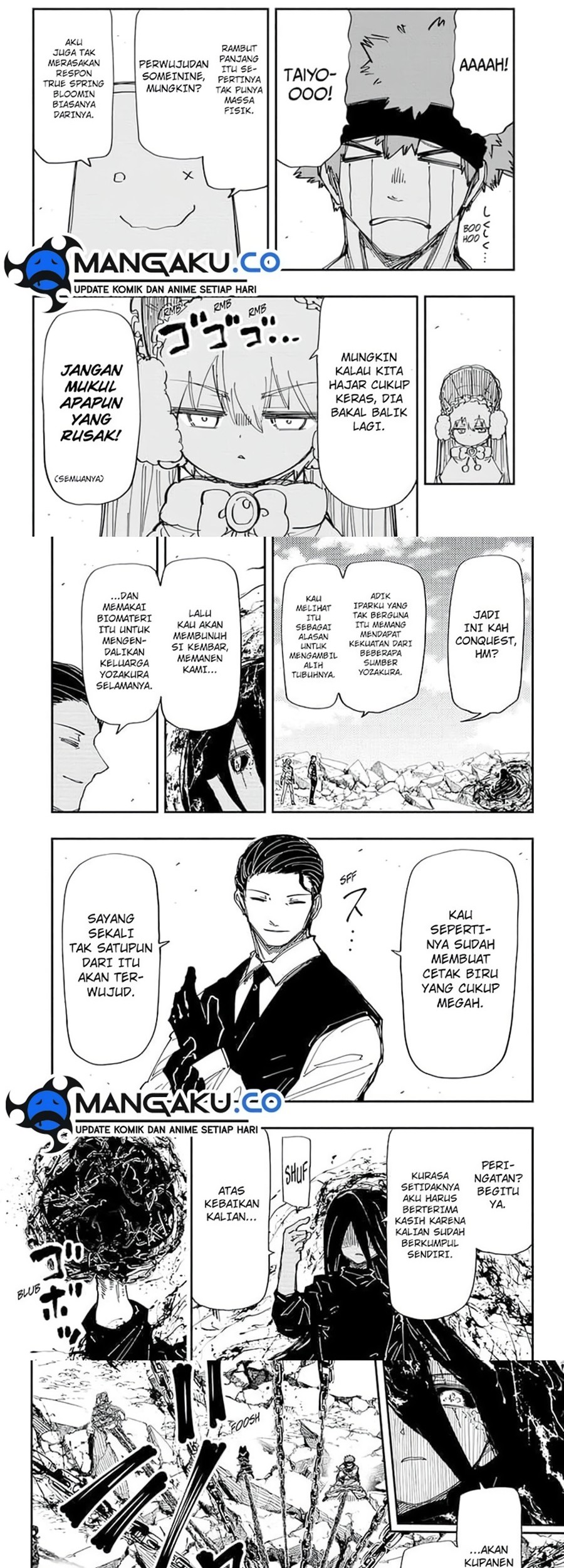 Mission: Yozakura Family Chapter 246 - halaman 2