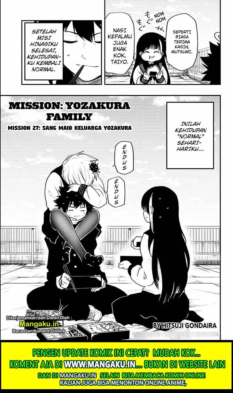 Mission: Yozakura Family Chapter 27 - halaman 2