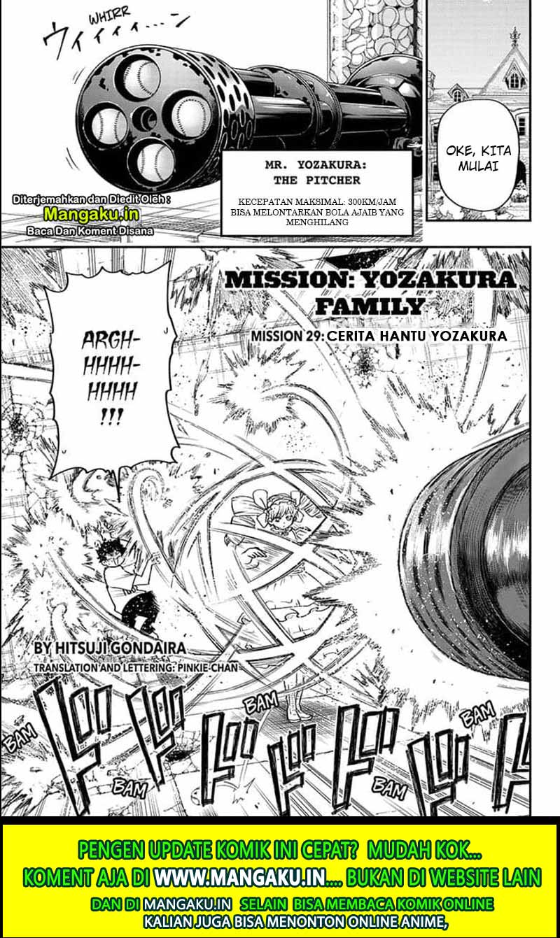 Mission: Yozakura Family Chapter 29 - halaman 2