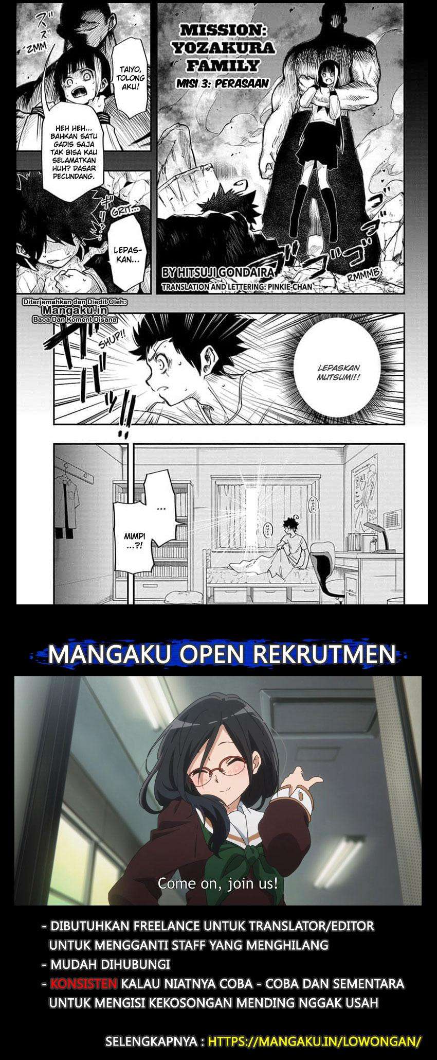 Mission: Yozakura Family Chapter 3 - halaman 2