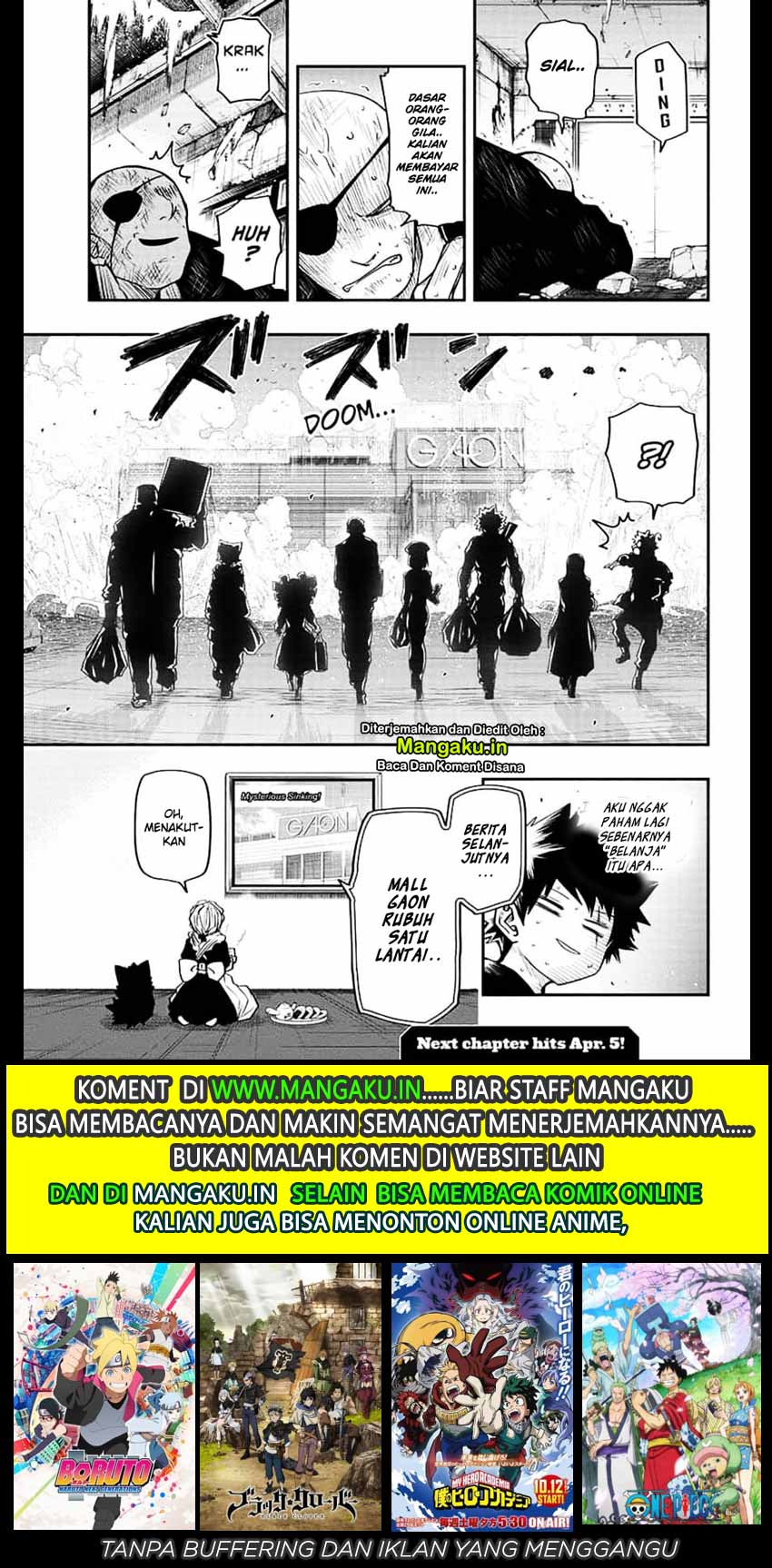 Mission: Yozakura Family Chapter 30 - halaman 21