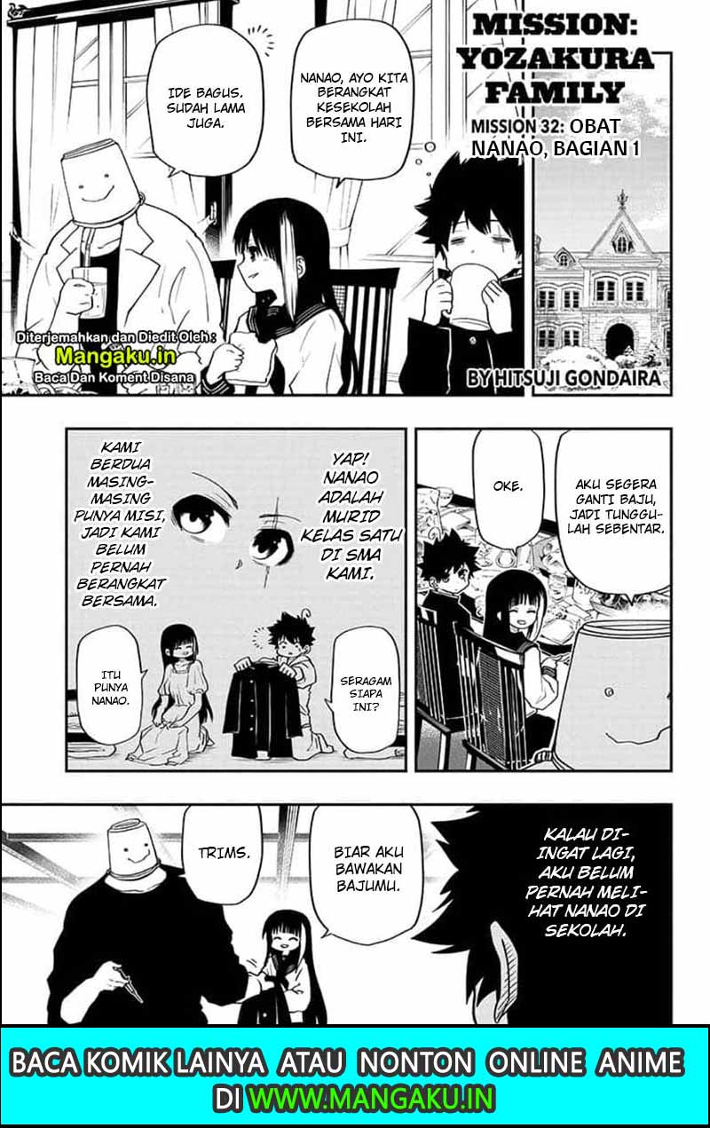 Mission: Yozakura Family Chapter 32 - halaman 2
