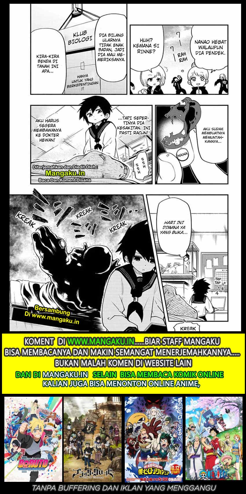 Mission: Yozakura Family Chapter 32 - halaman 20