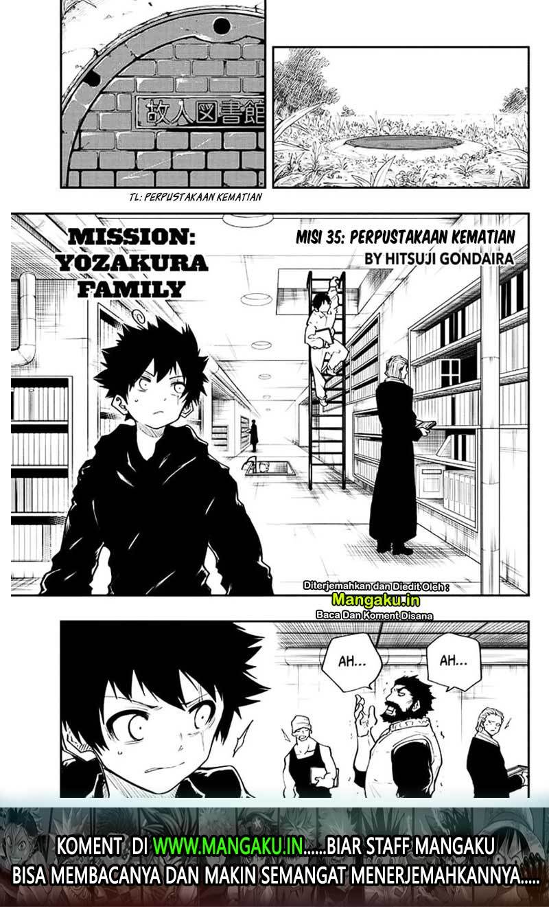 Mission: Yozakura Family Chapter 35 - halaman 2