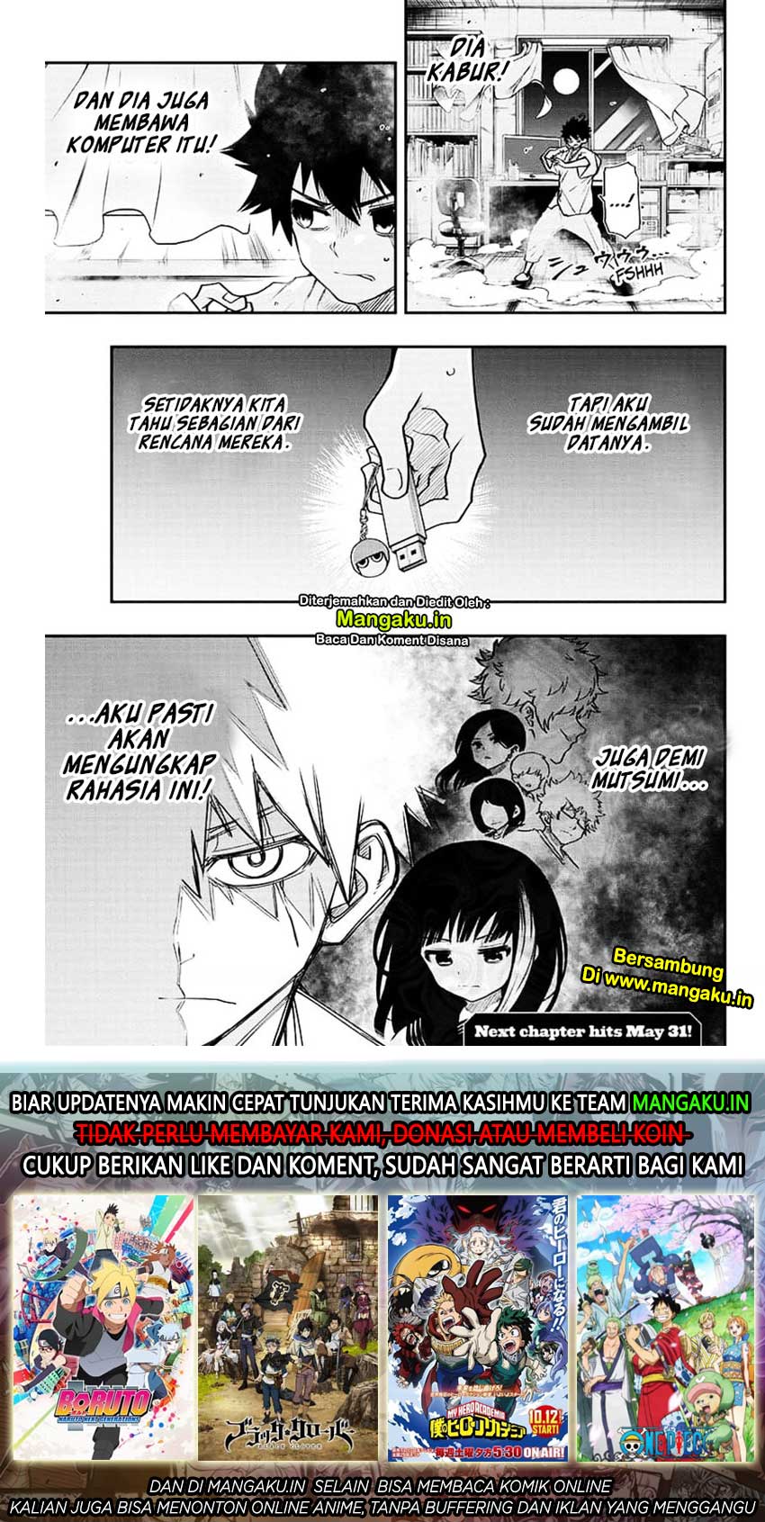 Mission: Yozakura Family Chapter 36 - halaman 20