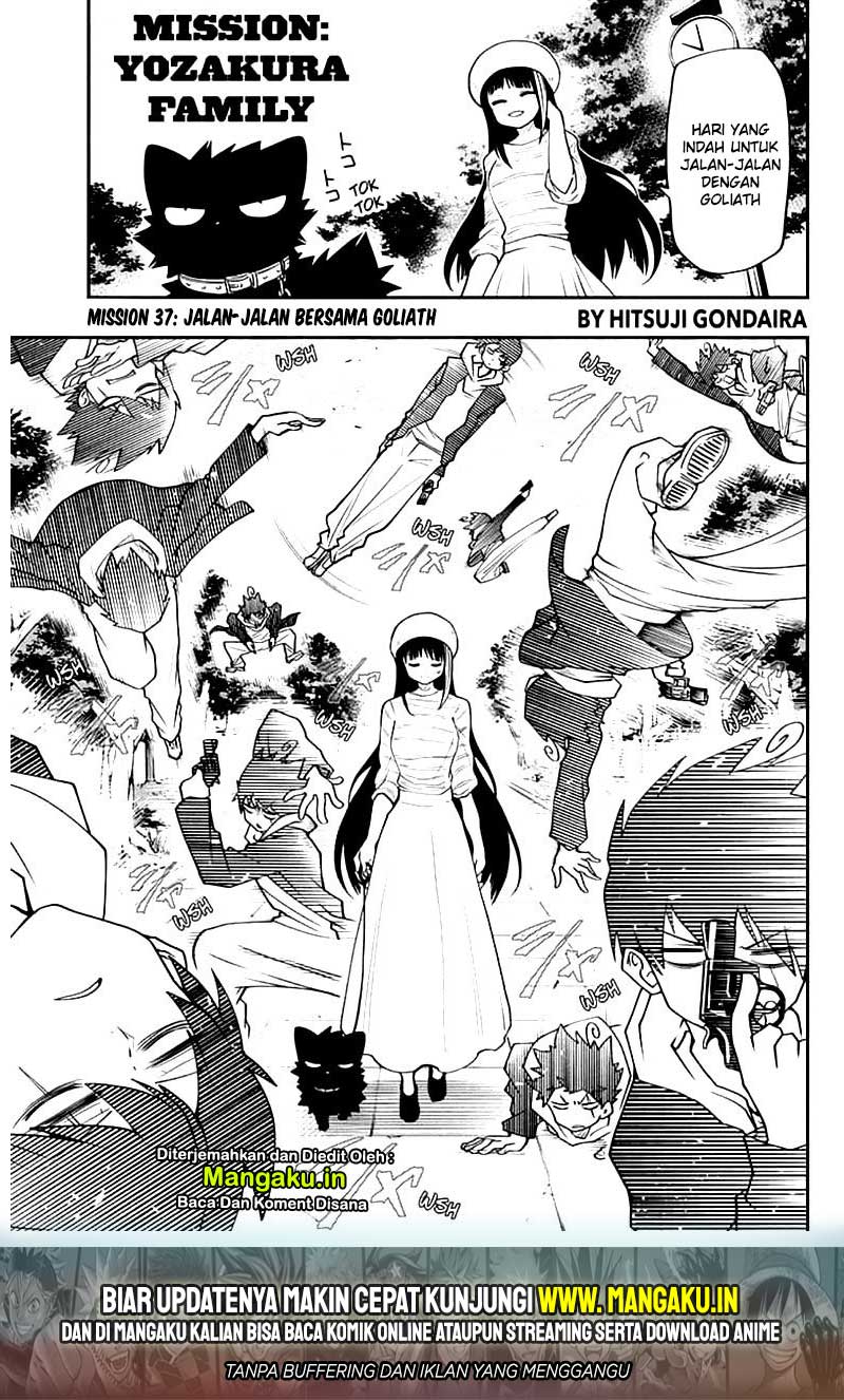 Mission: Yozakura Family Chapter 37 - halaman 2