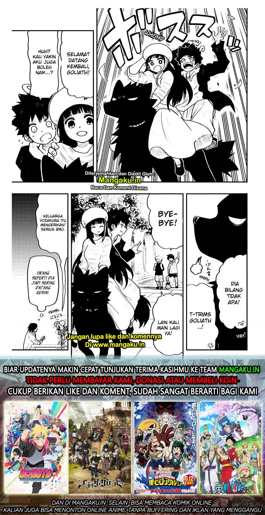 Mission: Yozakura Family Chapter 37 - halaman 20