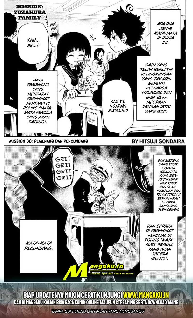 Mission: Yozakura Family Chapter 38 - halaman 2