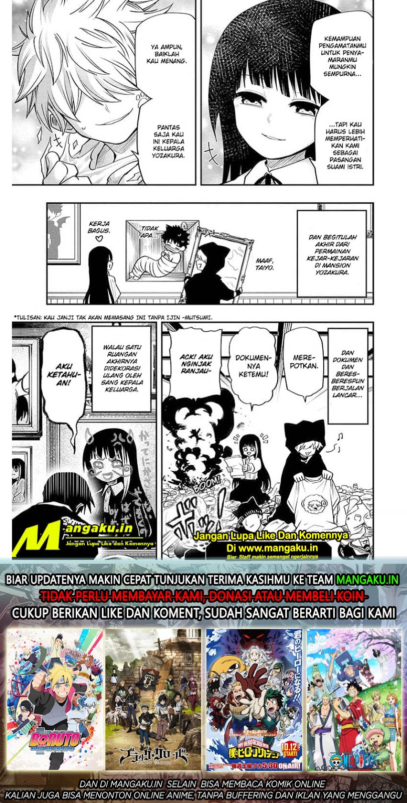 Mission: Yozakura Family Chapter 40 - halaman 20