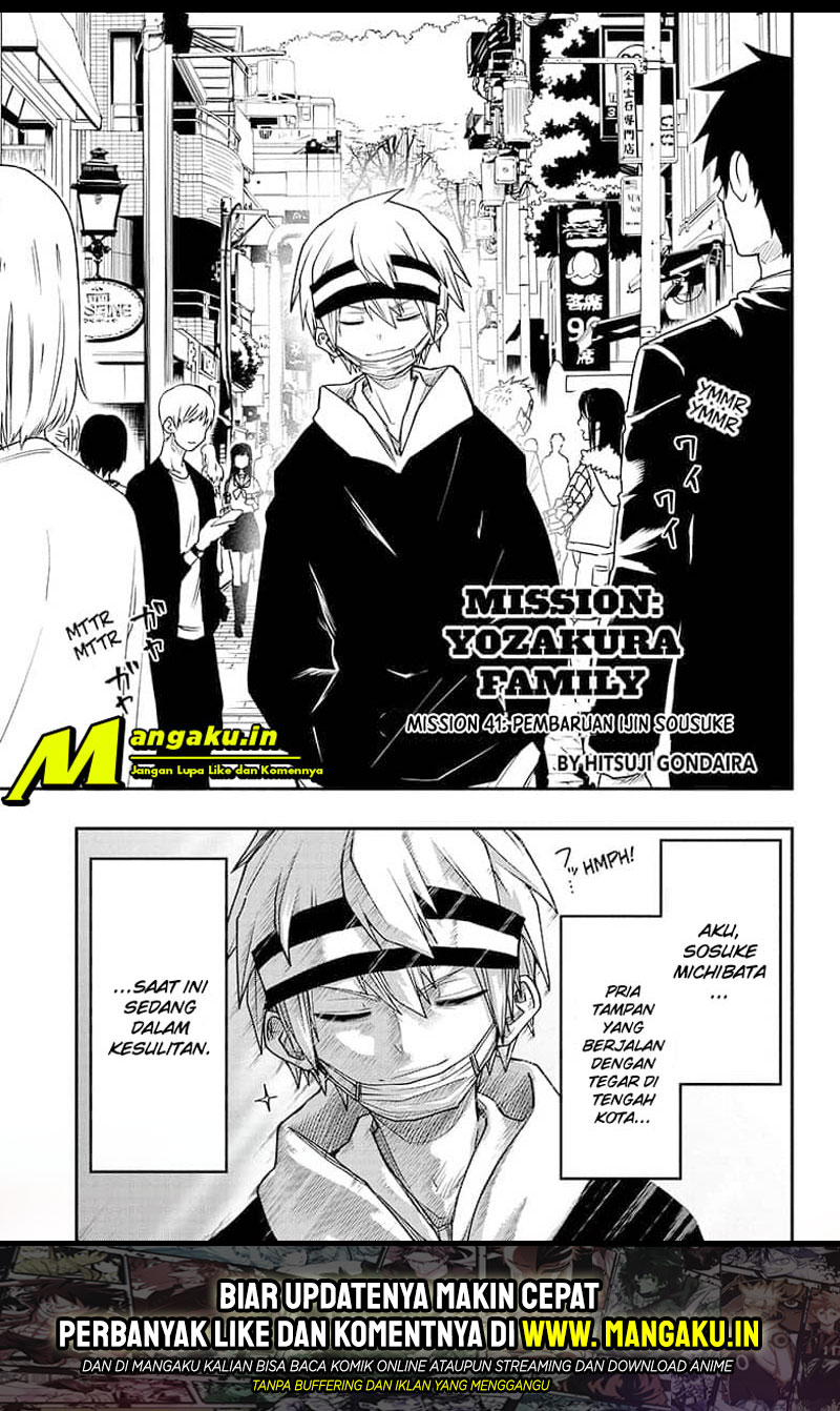 Mission: Yozakura Family Chapter 41 - halaman 2