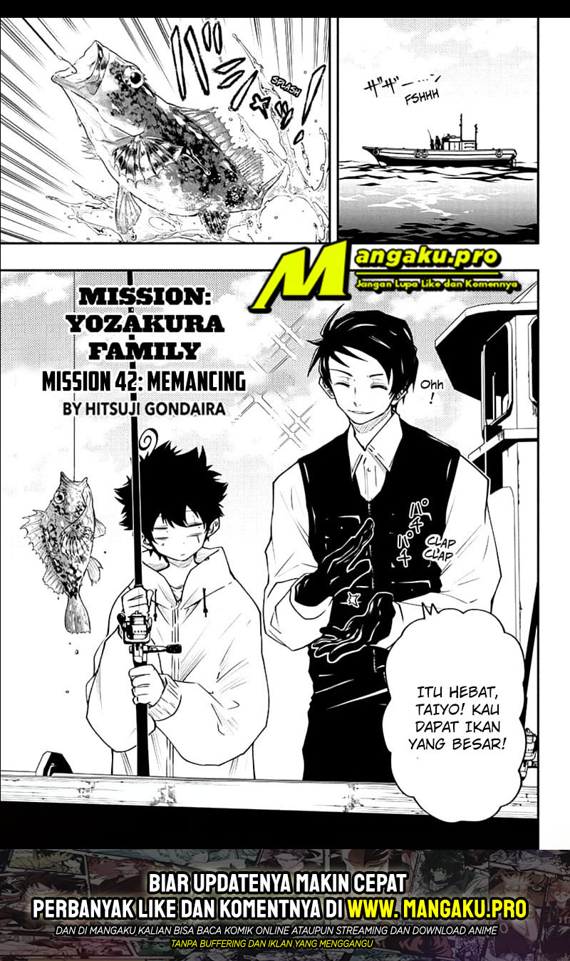 Mission: Yozakura Family Chapter 42 - halaman 2