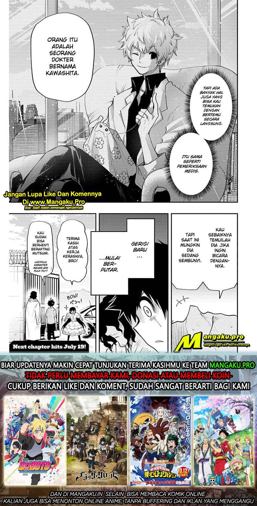 Mission: Yozakura Family Chapter 43 - halaman 19