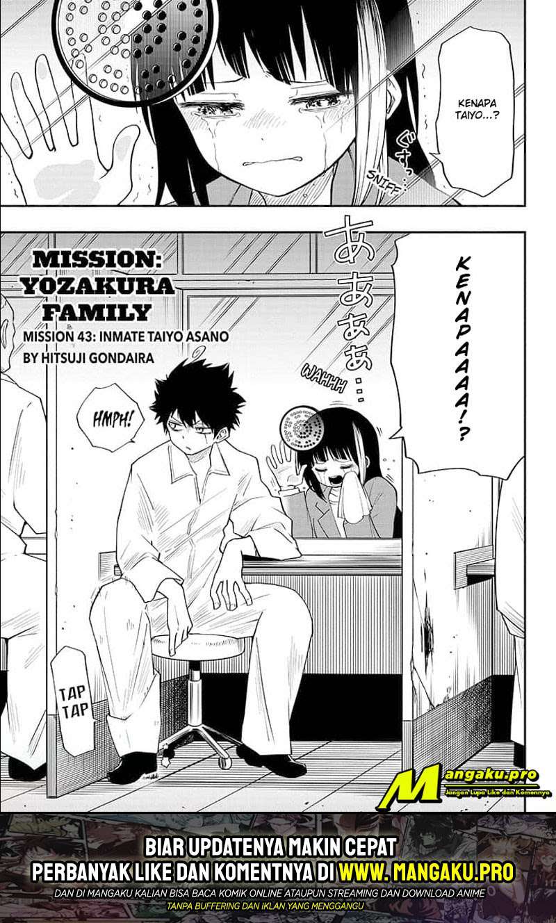 Mission: Yozakura Family Chapter 43 - halaman 3