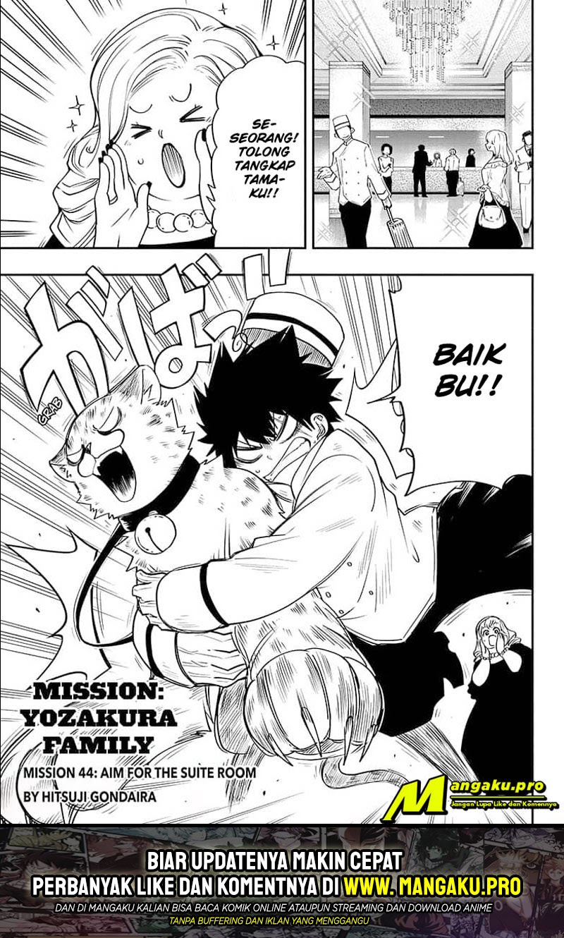Mission: Yozakura Family Chapter 44 - halaman 2