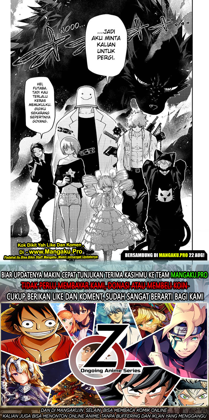 Mission: Yozakura Family Chapter 46 - halaman 20