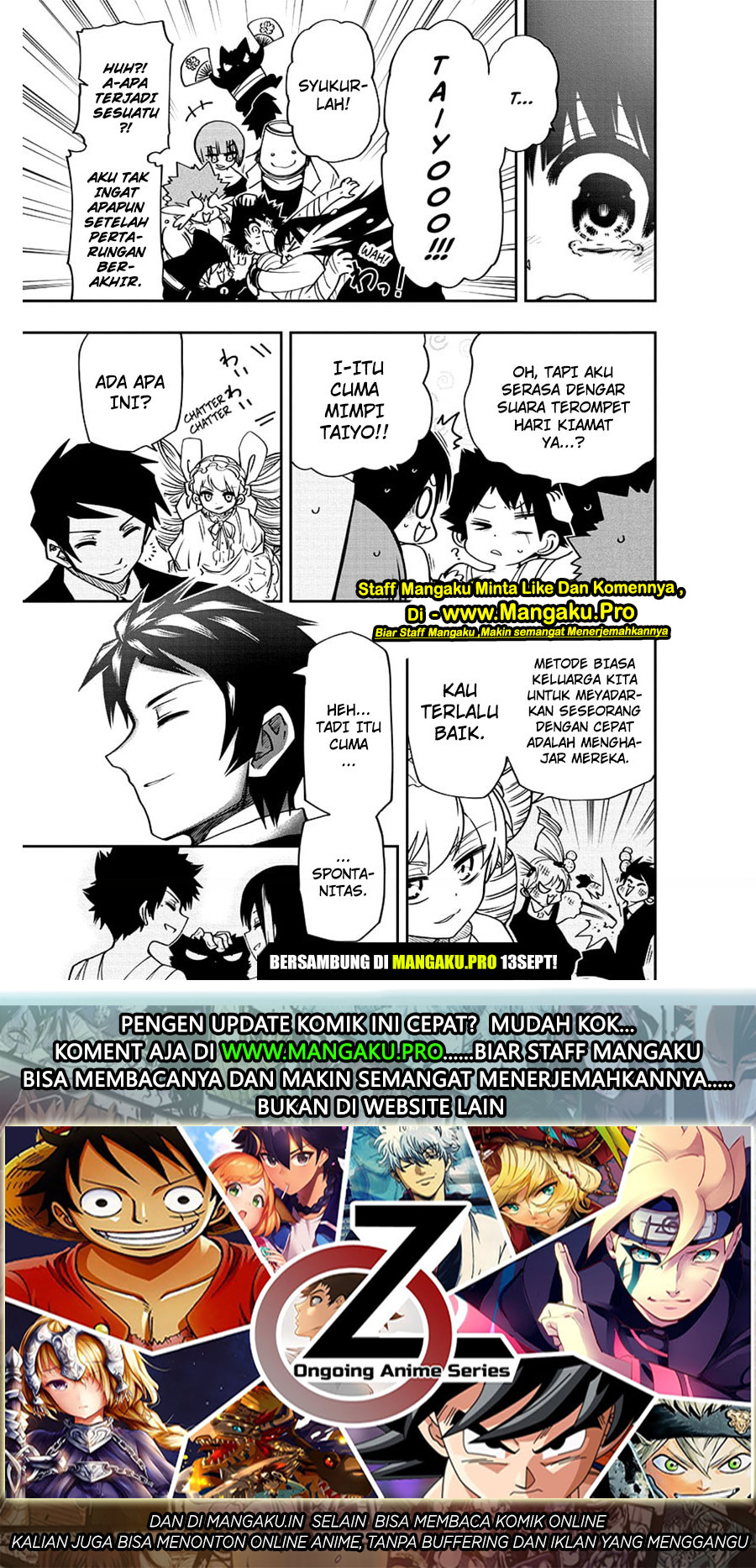 Mission: Yozakura Family Chapter 49 - halaman 20