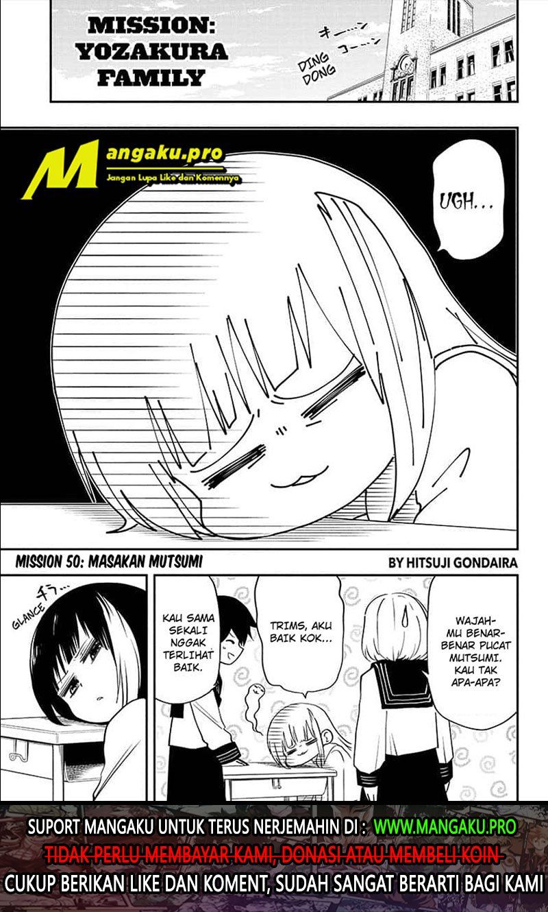 Mission: Yozakura Family Chapter 50 - halaman 2