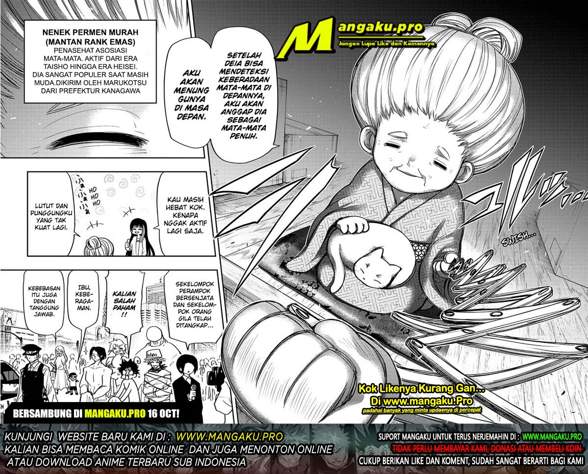 Mission: Yozakura Family Chapter 54 - halaman 19